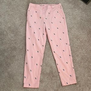 Talbots pink Chino pants size 8